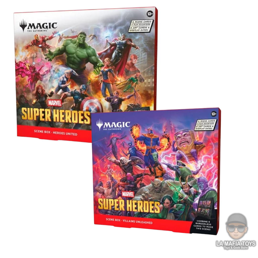MTG: Marvel Super Heroes Scene Box Ingles