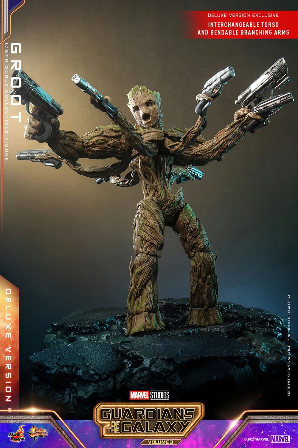 Hot Toys Marvel Groot Deluxe Version
