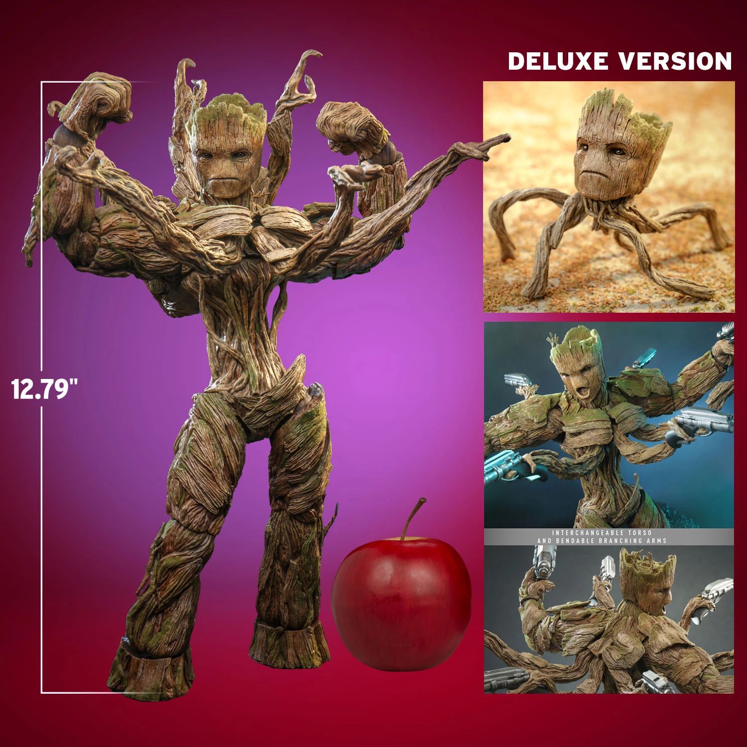 Hot Toys Marvel Groot Deluxe Version