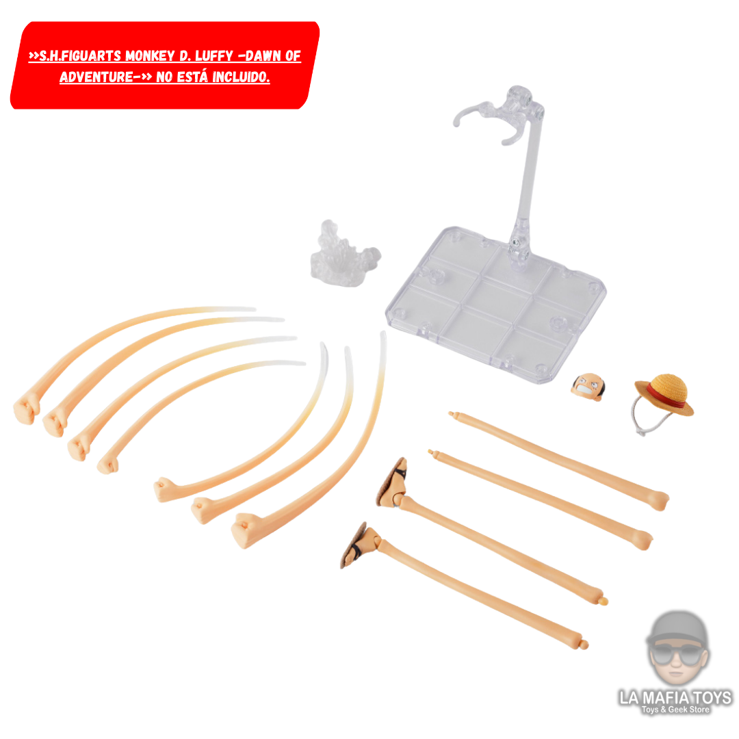 S.H. Figuarts Monkey D Luffy Romance Dawn GumGum OPTION PARTS