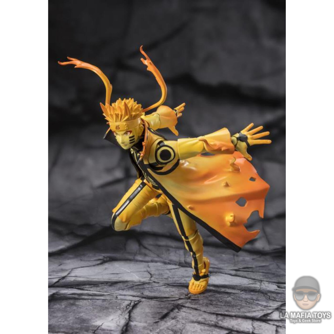 S.H. Figuarts Naruto Uzumaki Kurama Link Courageous Strength