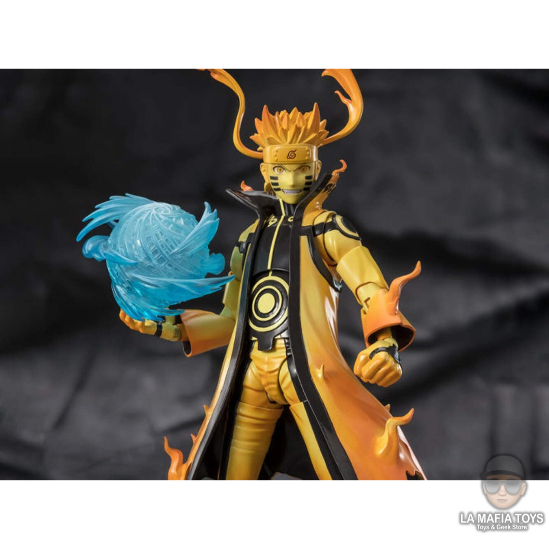 S.H. Figuarts Naruto Uzumaki Kurama Link Courageous Strength
