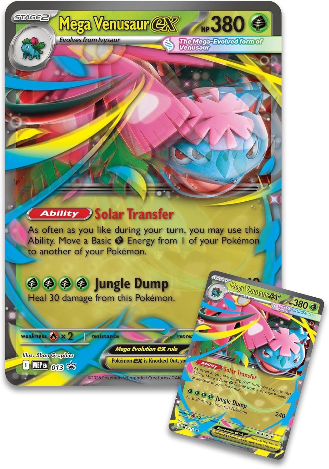 Pokémon TCG Venusaur ex Premium Collection Box INGLÉS
