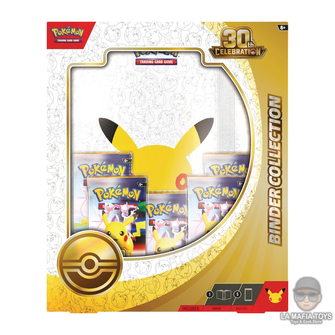 Pokemon JCC 30TH Anniversary Celebration Binder Español