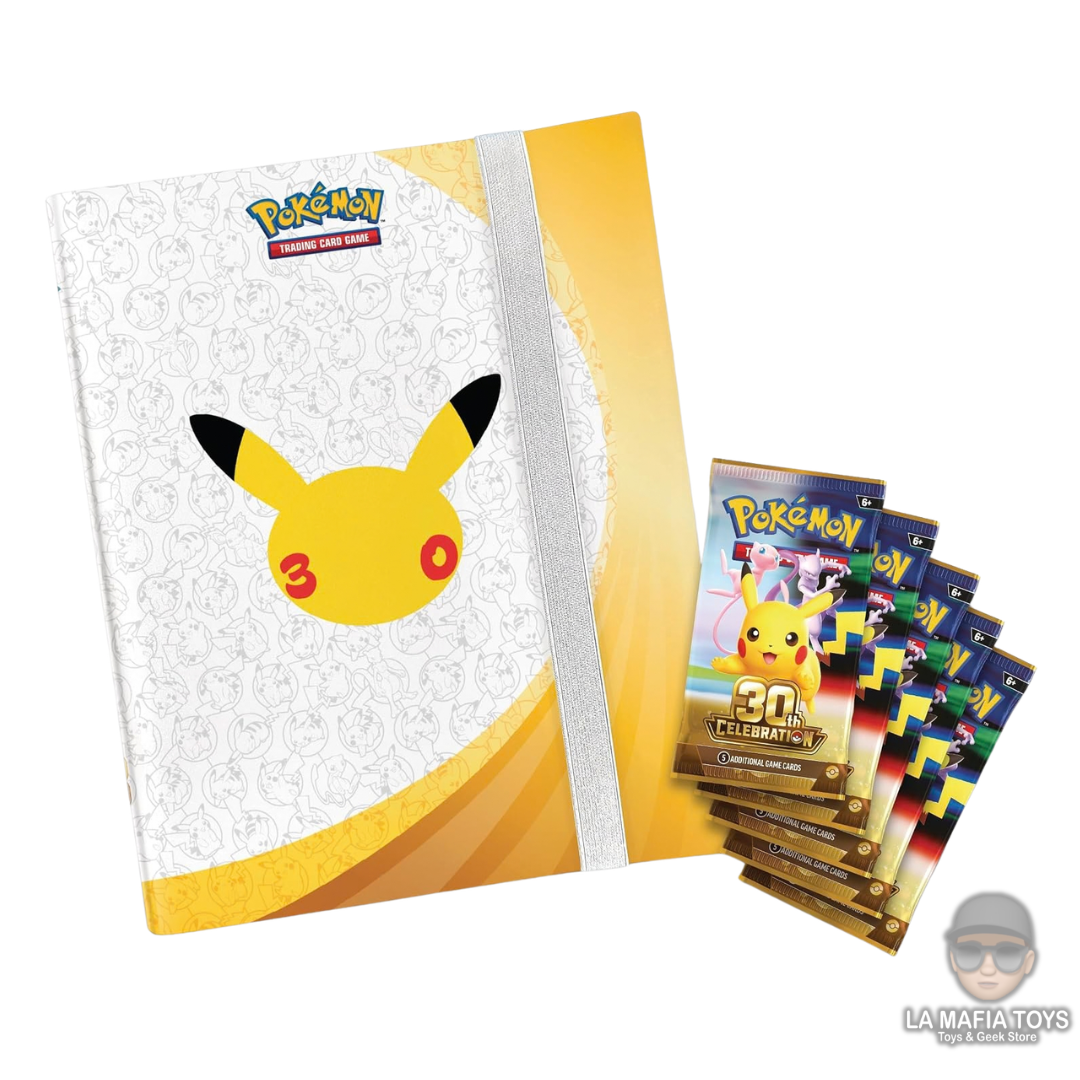 Pokemon Tcg 30TH Anniversary Celebration Binder Ingles