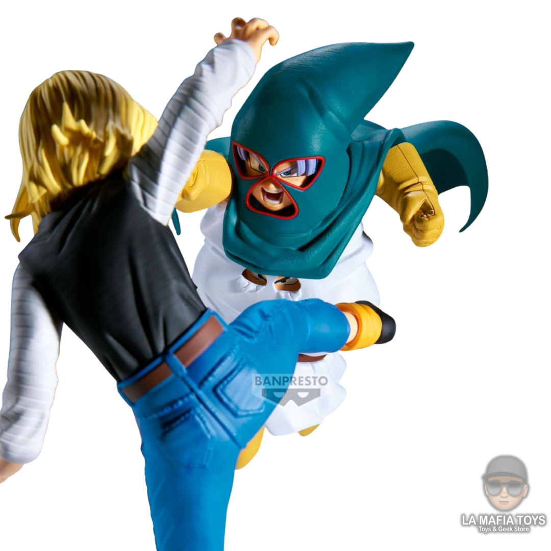Banpresto Dragon Ball Z Mighty Mask (Vs Android 18 Vs Mr. Satan)