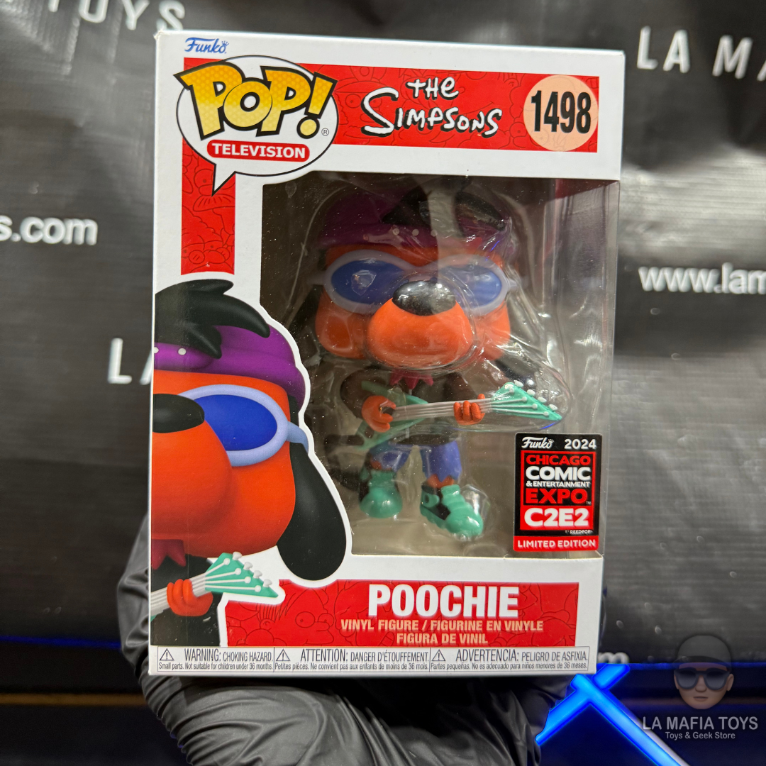 Funko Pop Simpsons Poochie 1498 C2E2 (Presencial) Chicago