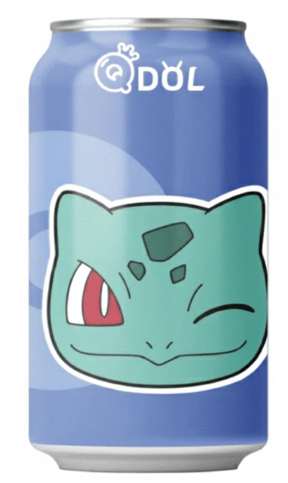 Pokemon Soda Bulbasaur Uva Qdol