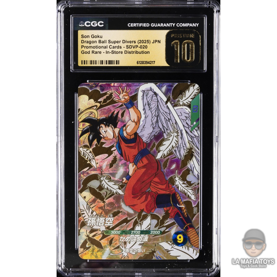 Dragon Ball TCG  Super Divers Japanese #Sdvp-020 Son Goku Cgc 10 Pristine 2025