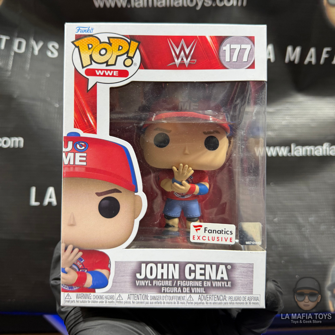 Funko Pop John Cena 177 U Can't See Me Fanatics Exclusivo