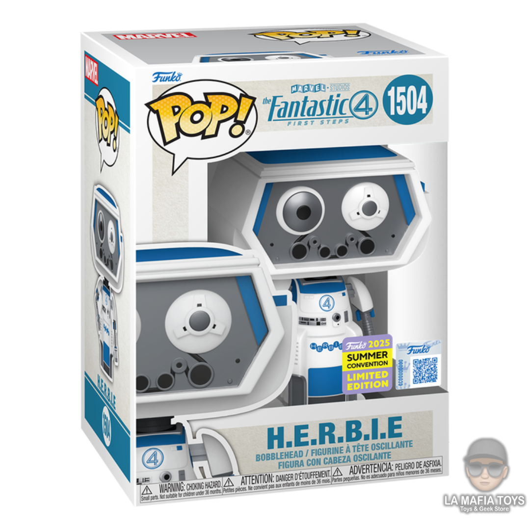 Funko 4 Fantasticos Herbie 1504 SDCC 2025