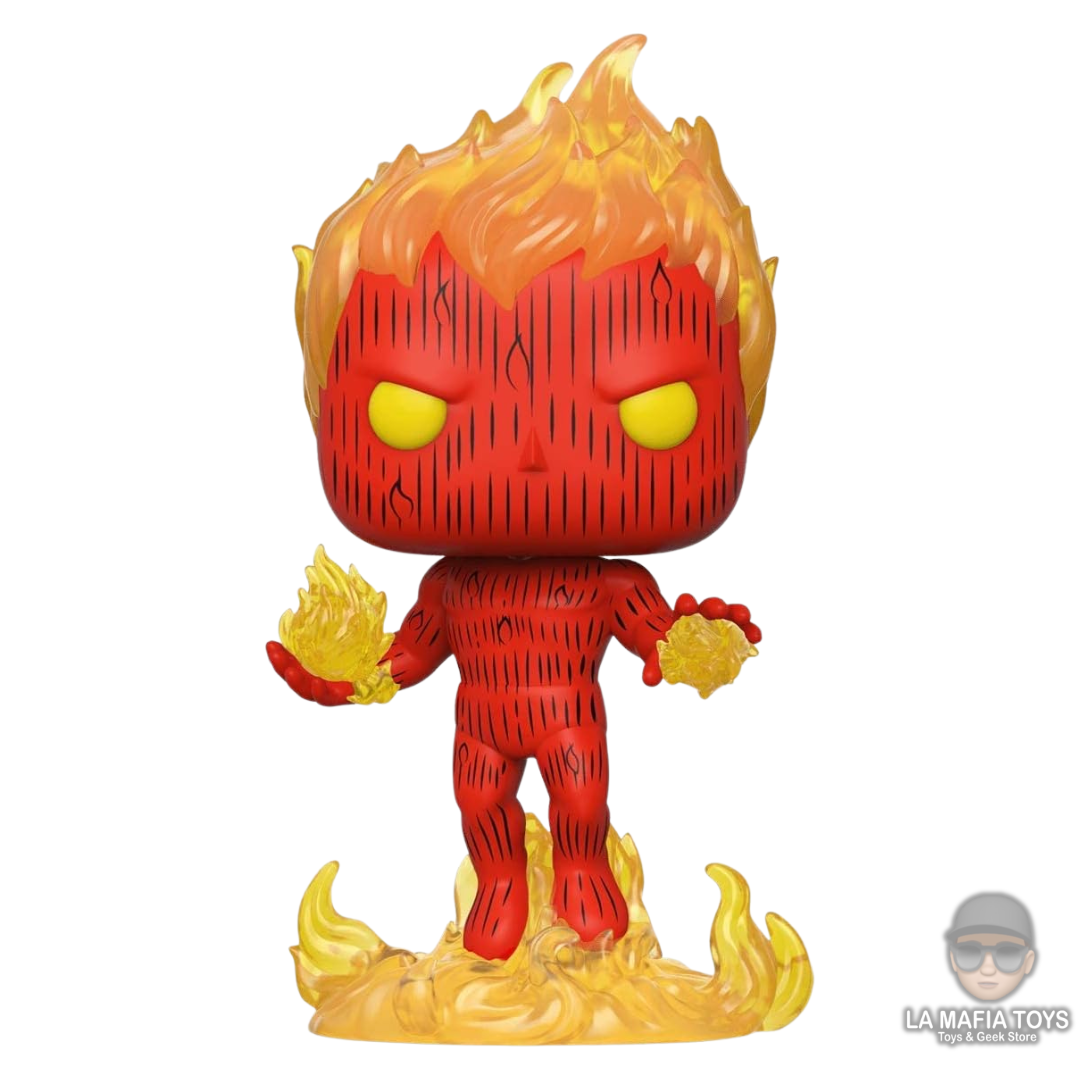 Funko Human Torch 572 Collector Corps Fantastic Four