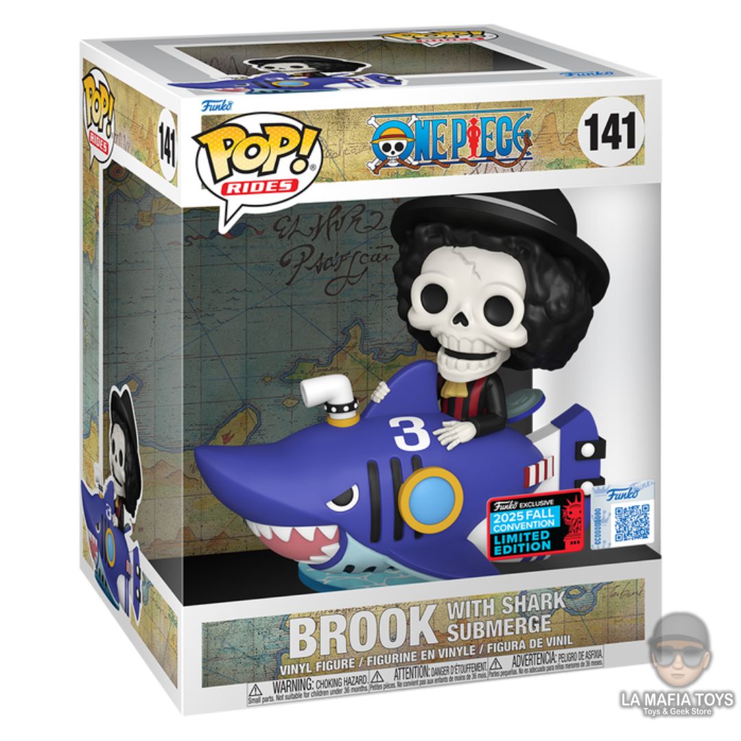 Funko Rides Deluxe Brook with Shark Submerge 141 NYCC 25 Exclusive
