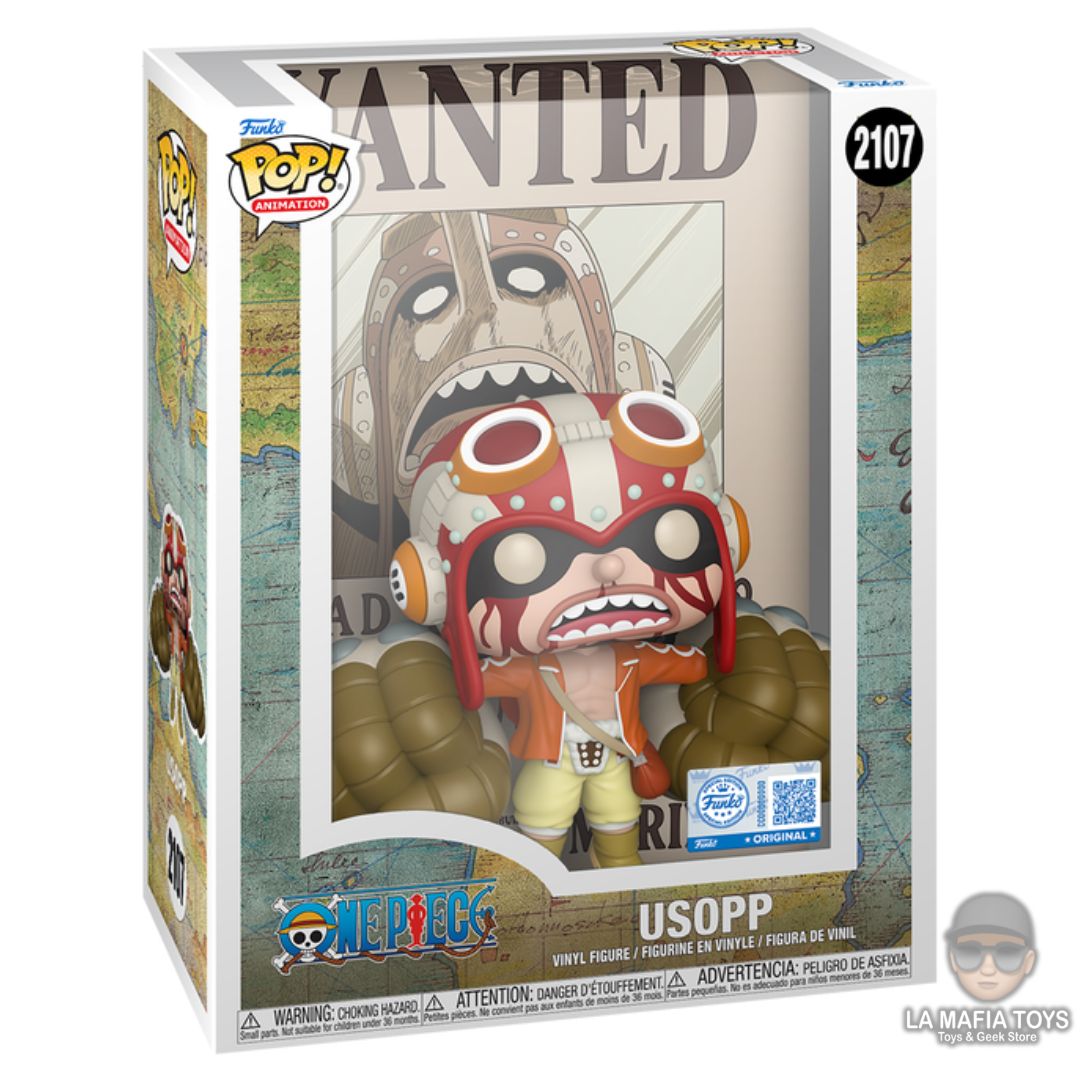 Funko One Piece Poster Usopp (Wanted) 2107 Exclusive