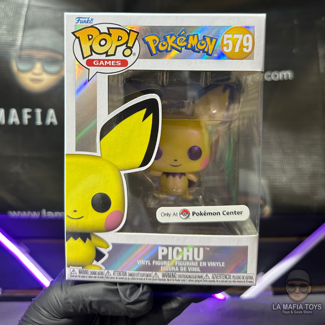 Funko Pop Pichu Pokemon Center Exclusivo