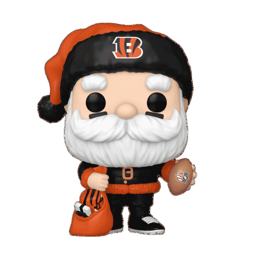 Funko Pop NFL Santa Bengals Cincinnati Fanatics Exclusivo