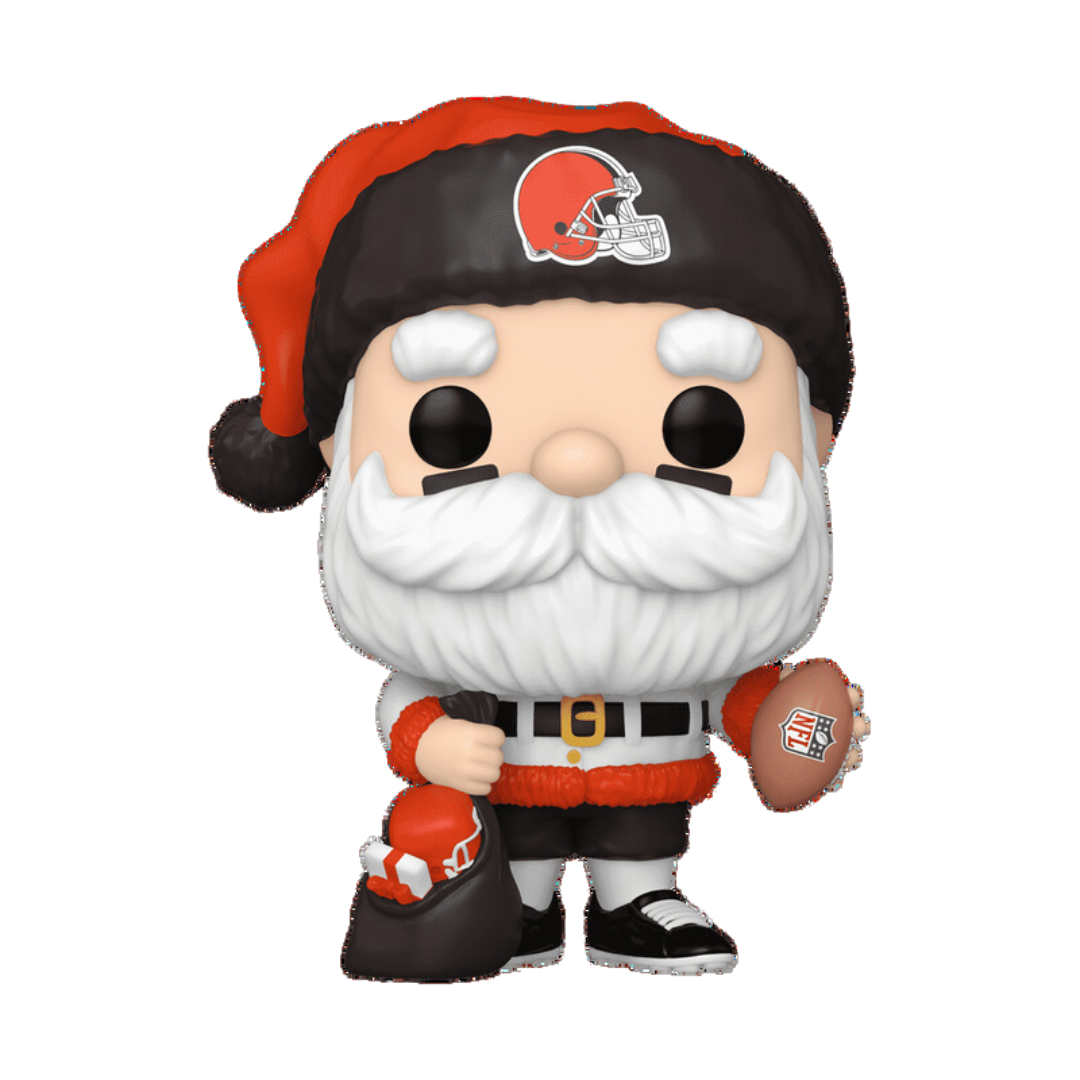 Funko Pop NFL Santa Browns Cleveland Fanatics Exclusivo
