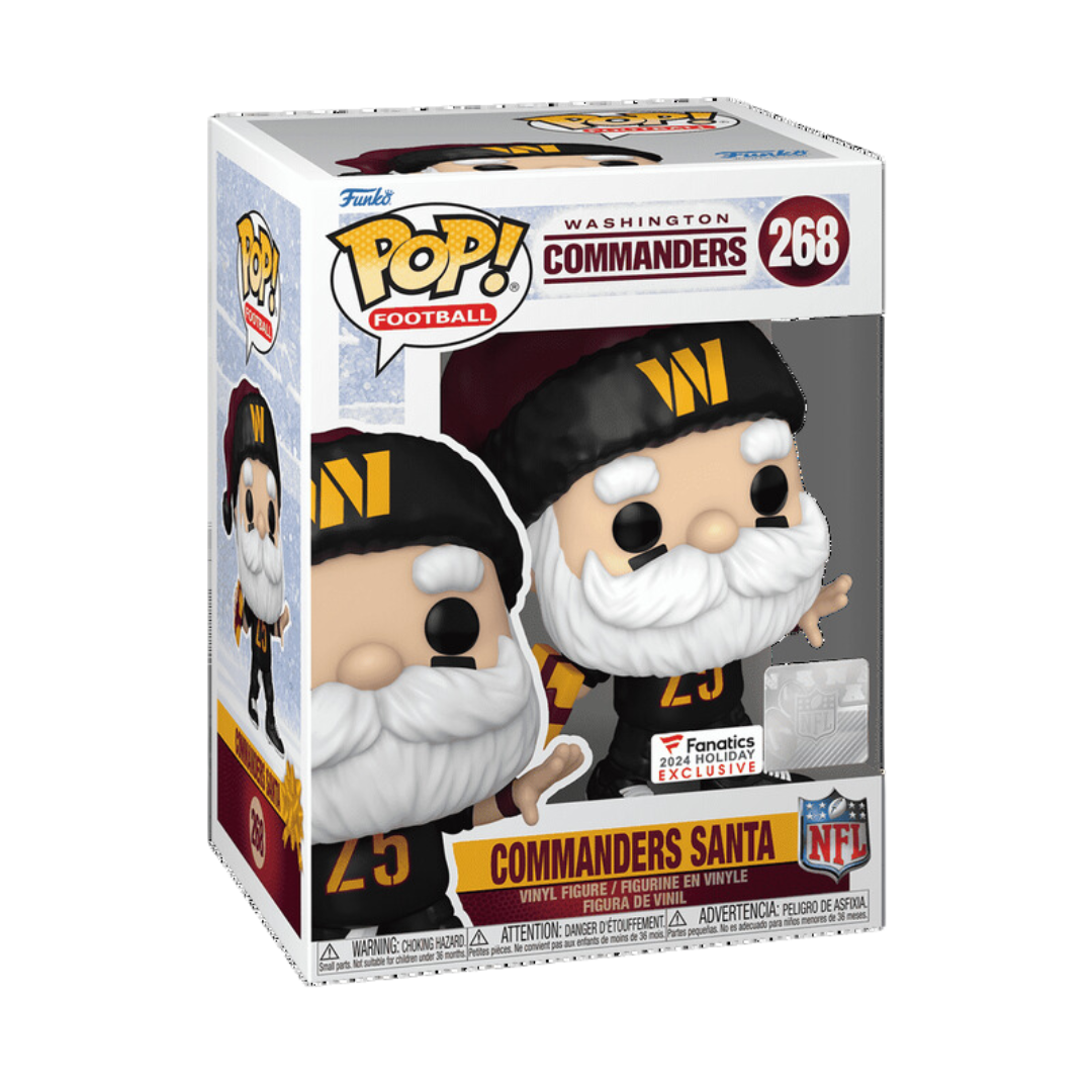 Santa Washington Commanders Exclusive