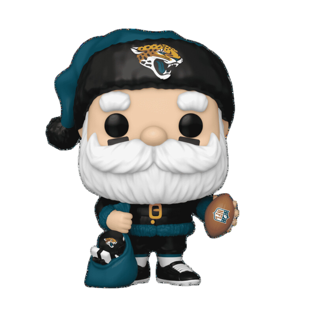 Funko Pop NFL Santa Jaguars Jacksonville Fanatics Exclusivo