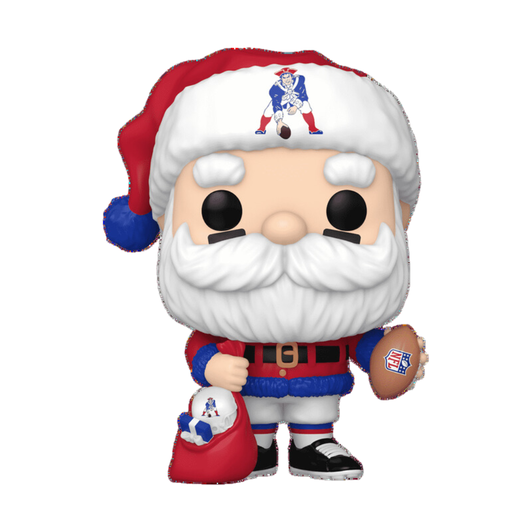 Funko Pop NFL Santa Patriots New England Fanatics Exclusivo