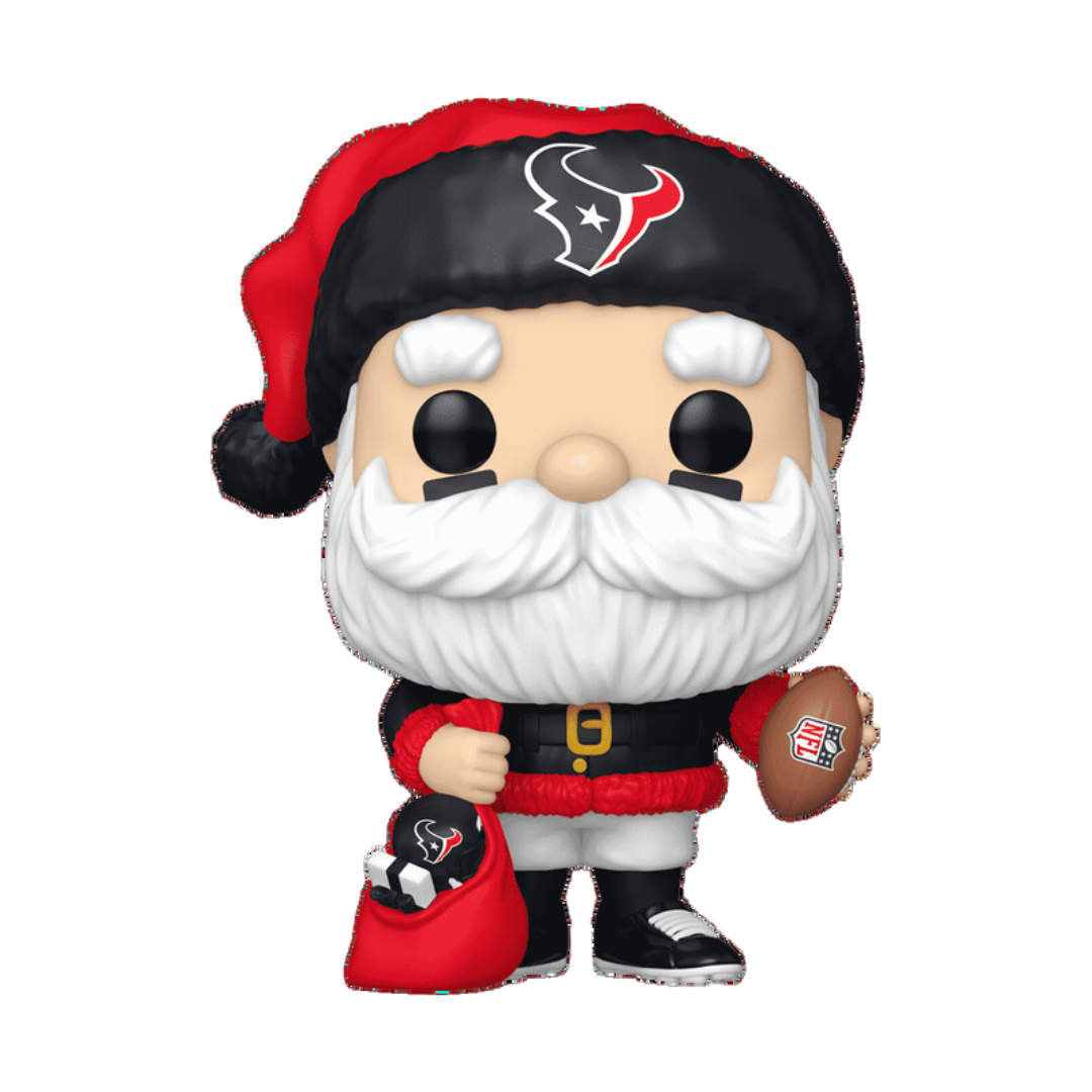 Funko Pop NFL Santa Texans Houston Fanatics Exclusivo