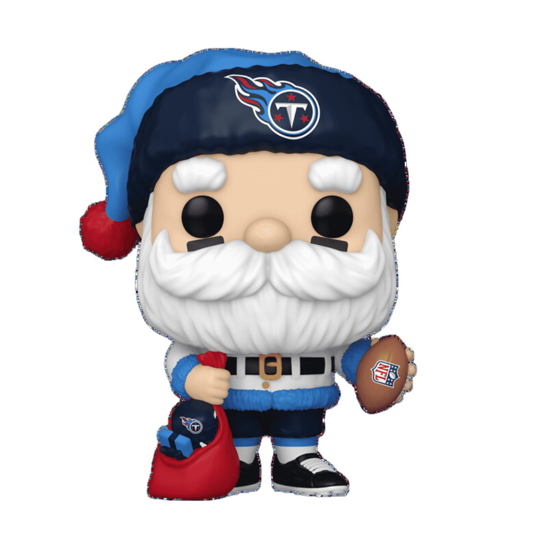 Funko Pop NFL Santa Titans Tennessee Fanatics Exclusivo