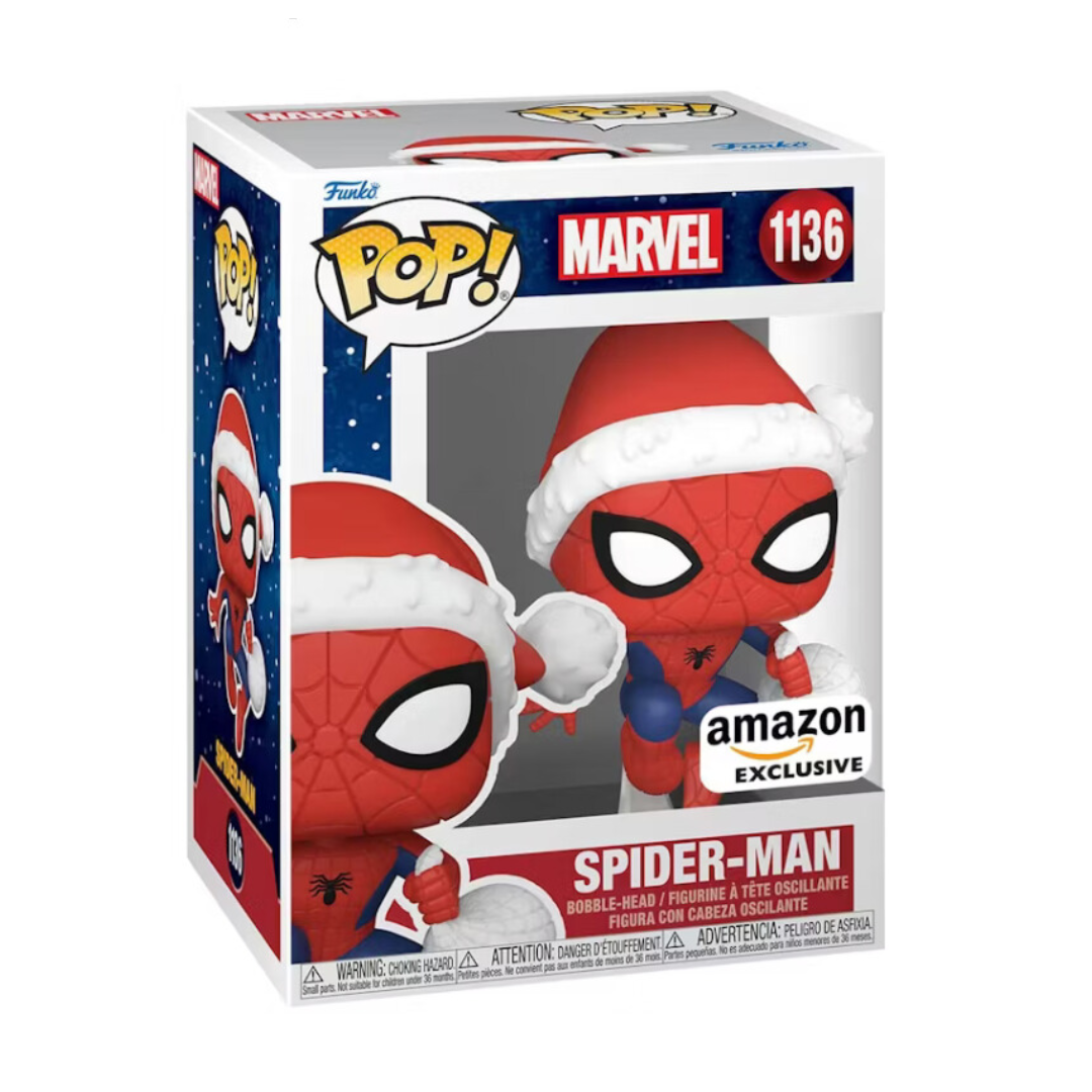 Spider Man Holiday Marvel Exclusivo Amazon