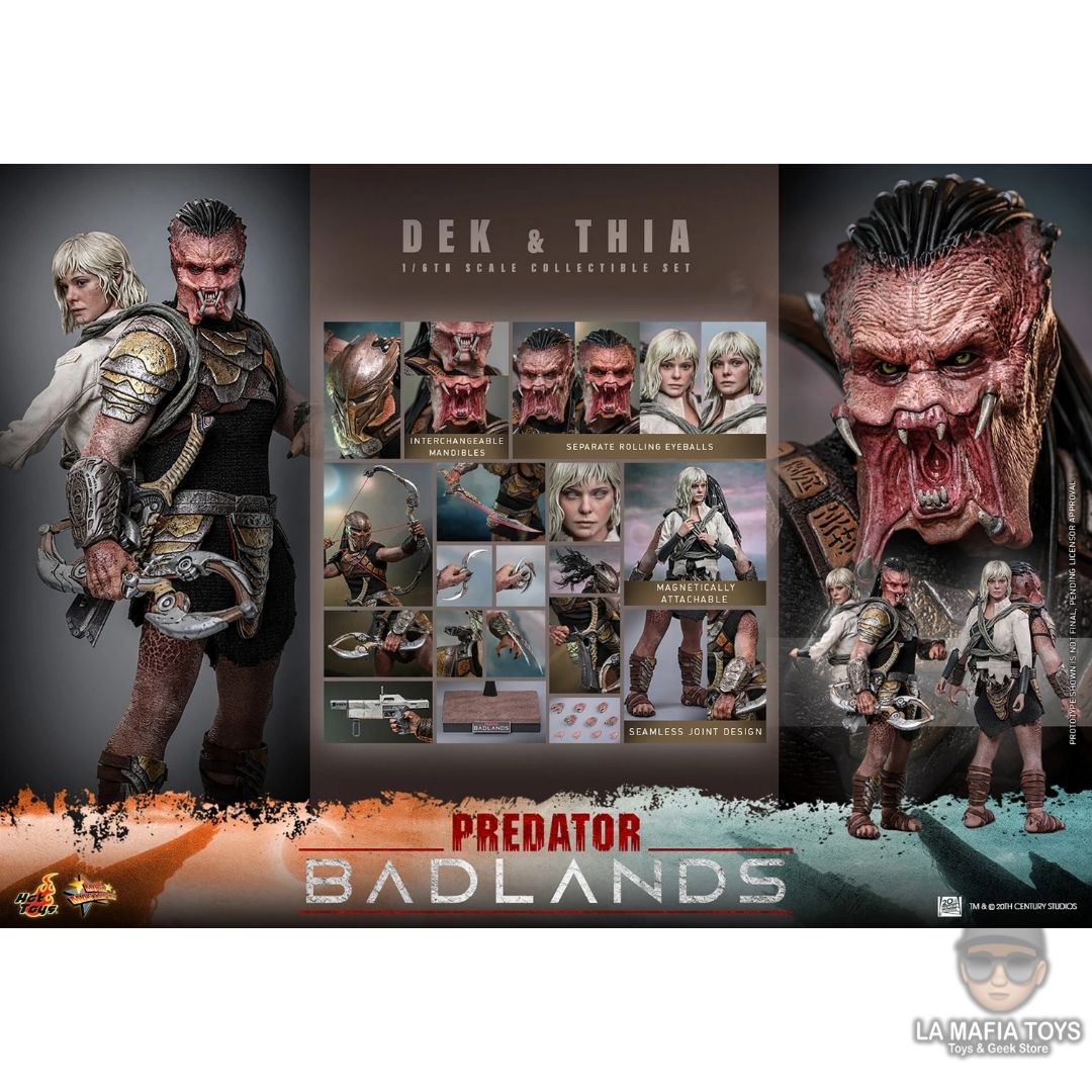 Hot Toys Dek and This Predator: Badlands