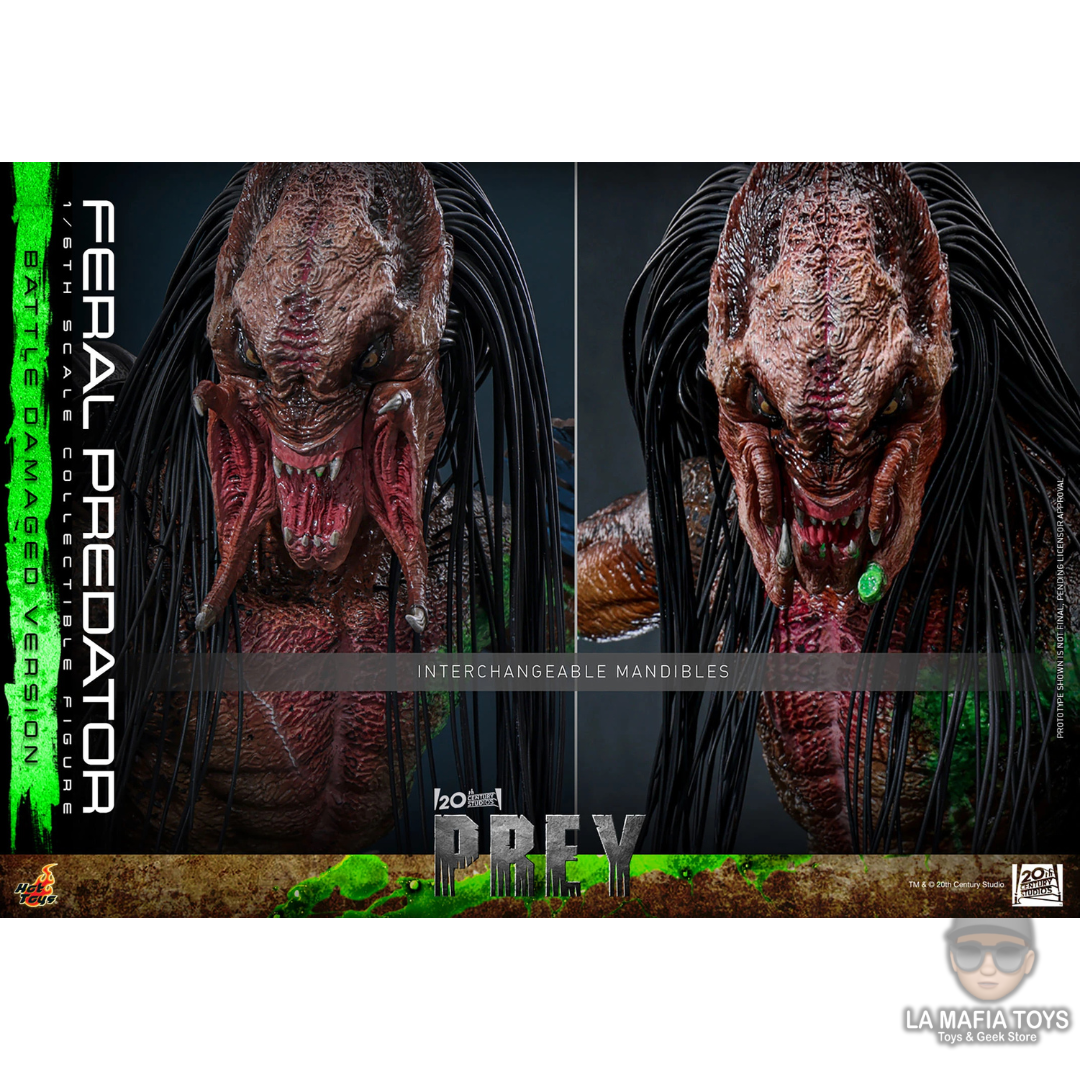 Hot Toys Feral Predator (Battle Damaged Version)