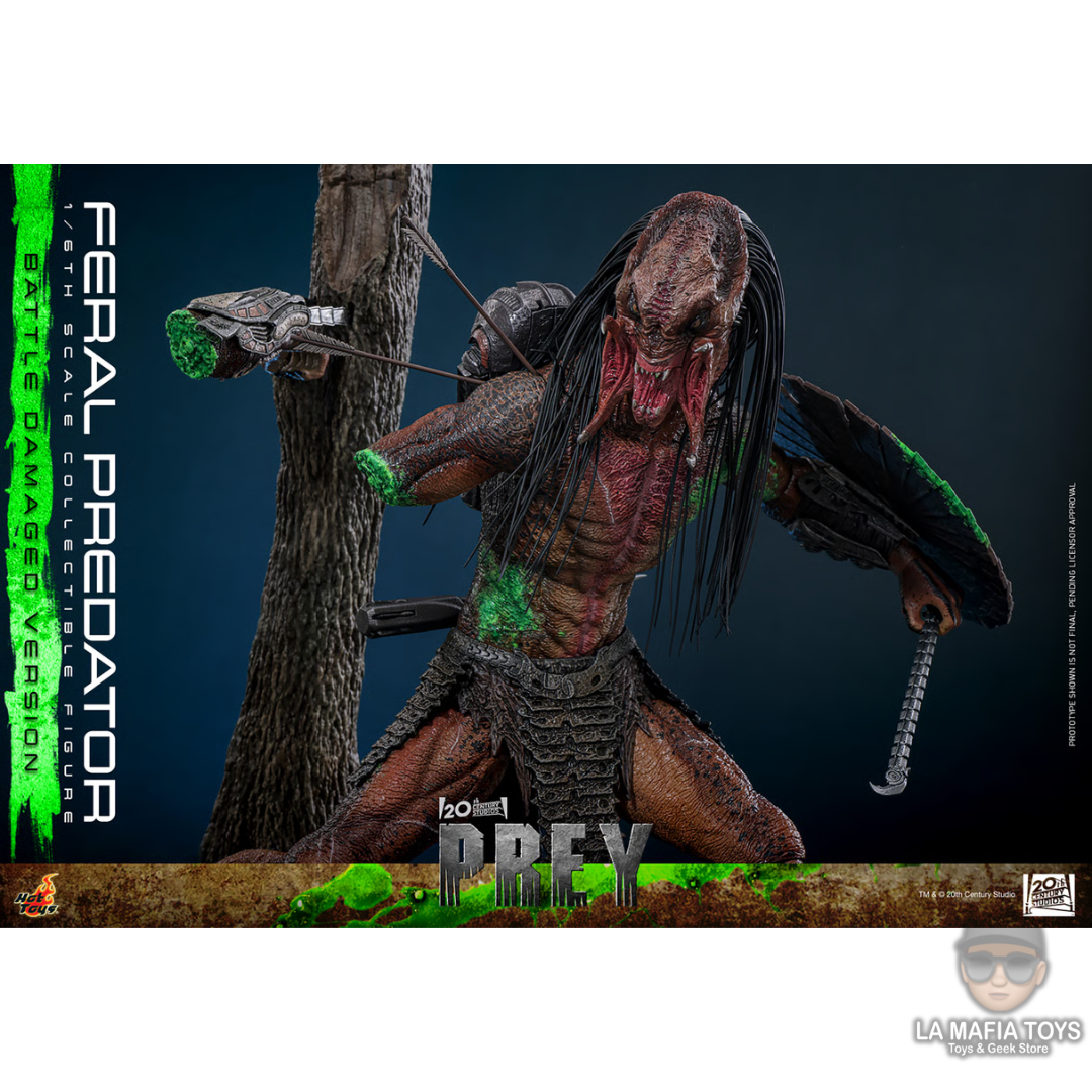 Hot Toys Feral Predator (Battle Damaged Version)