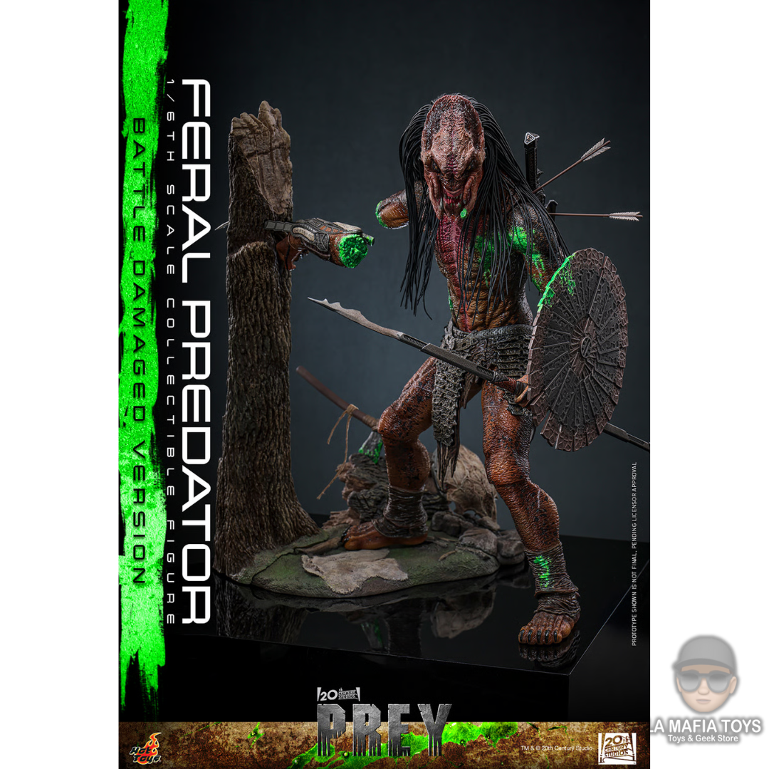 Hot Toys Feral Predator (Battle Damaged Version)