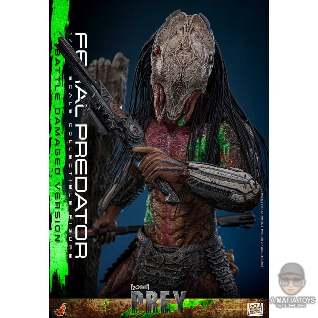 Hot Toys Feral Predator (Battle Damaged Version)