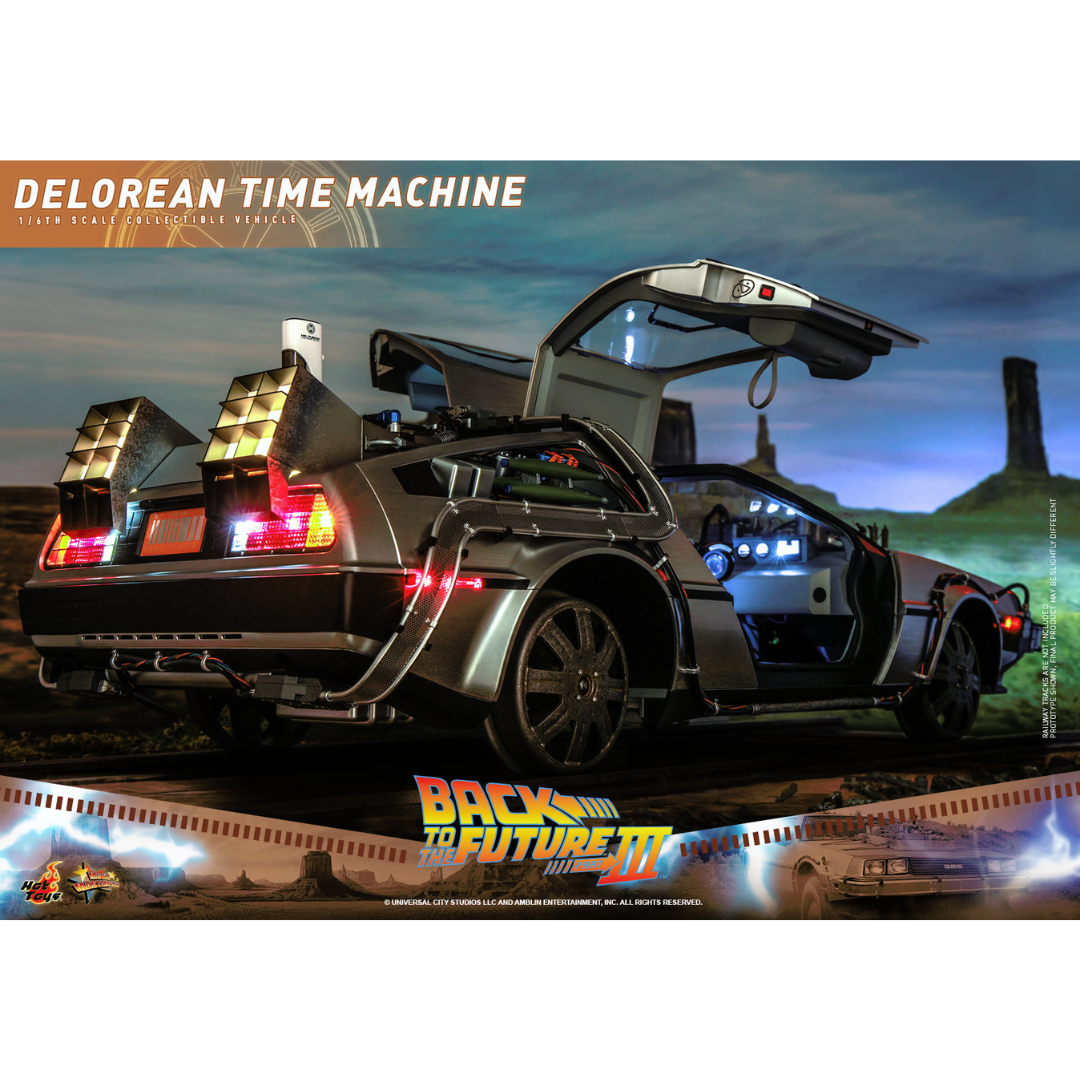 Delorean Sideshow Back To The Future Hot Toys Time Machine