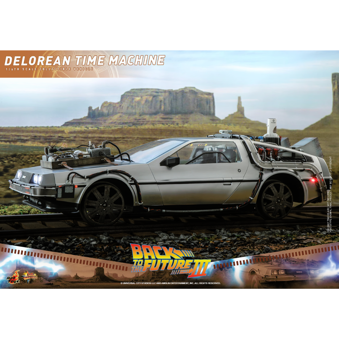 Sideshow Back To The Future Delorean Hot Toys 