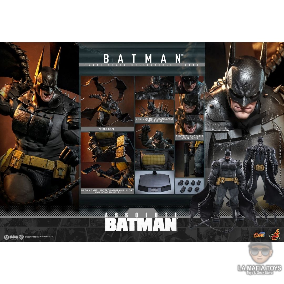 Hot Toys Batman Absolute Batman Comic