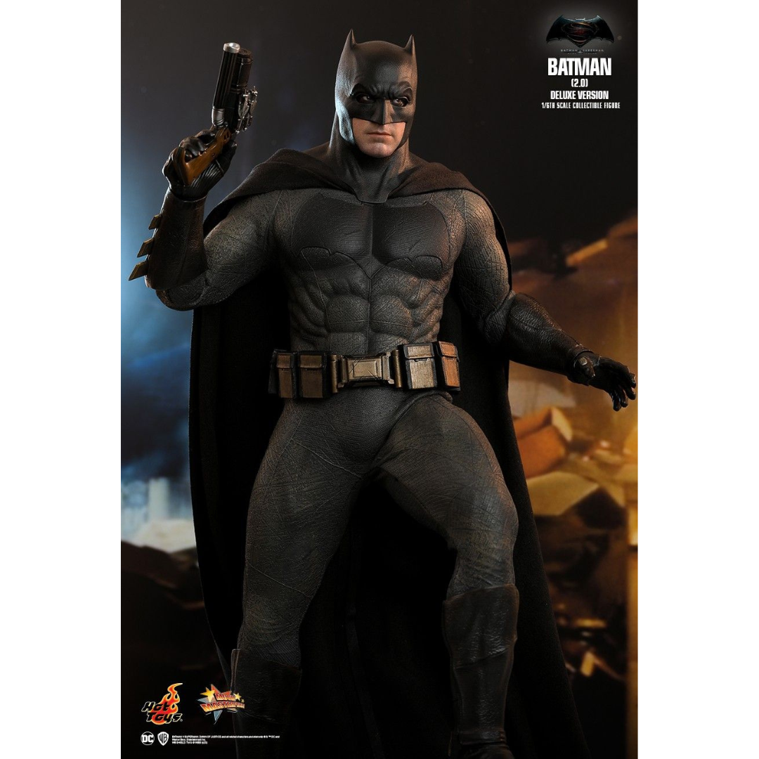 Batman 2.0 Deluxe Version Hot Toys Batman V Superman Sideshow Figure DC