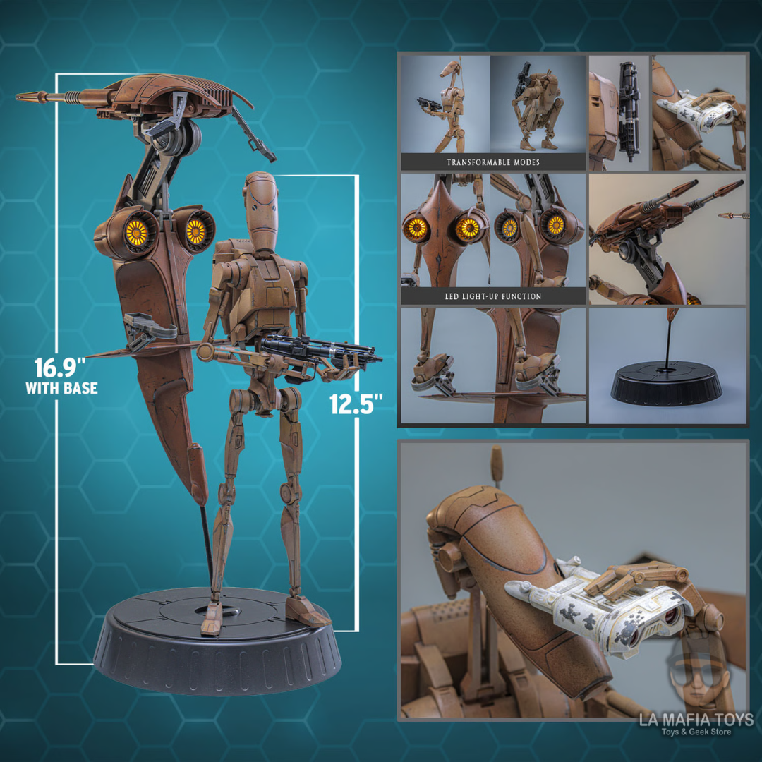 Hot Toys Battle Droid & STAP Star Wars