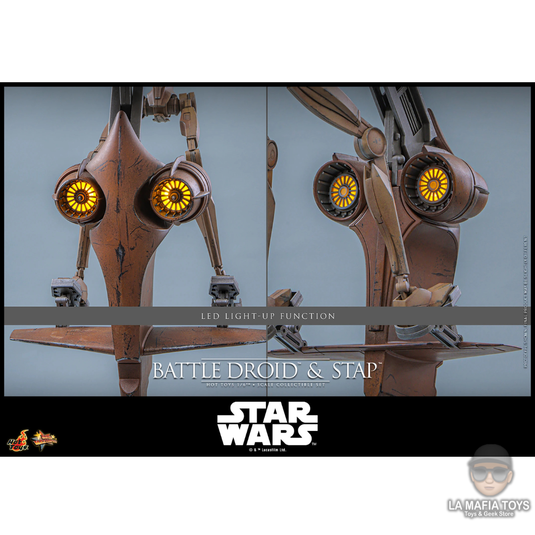 Hot Toys Battle Droid & STAP Star Wars