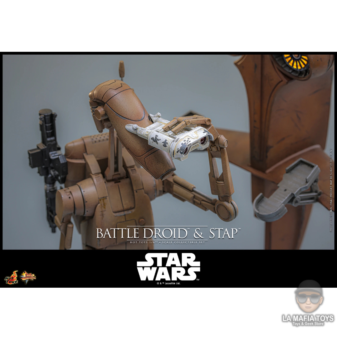 Hot Toys Battle Droid & STAP Star Wars