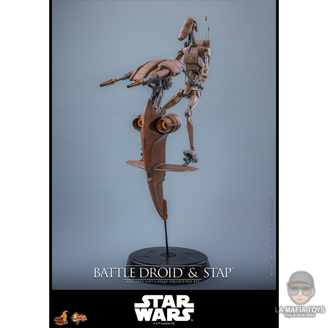 Hot Toys Battle Droid & STAP Star Wars