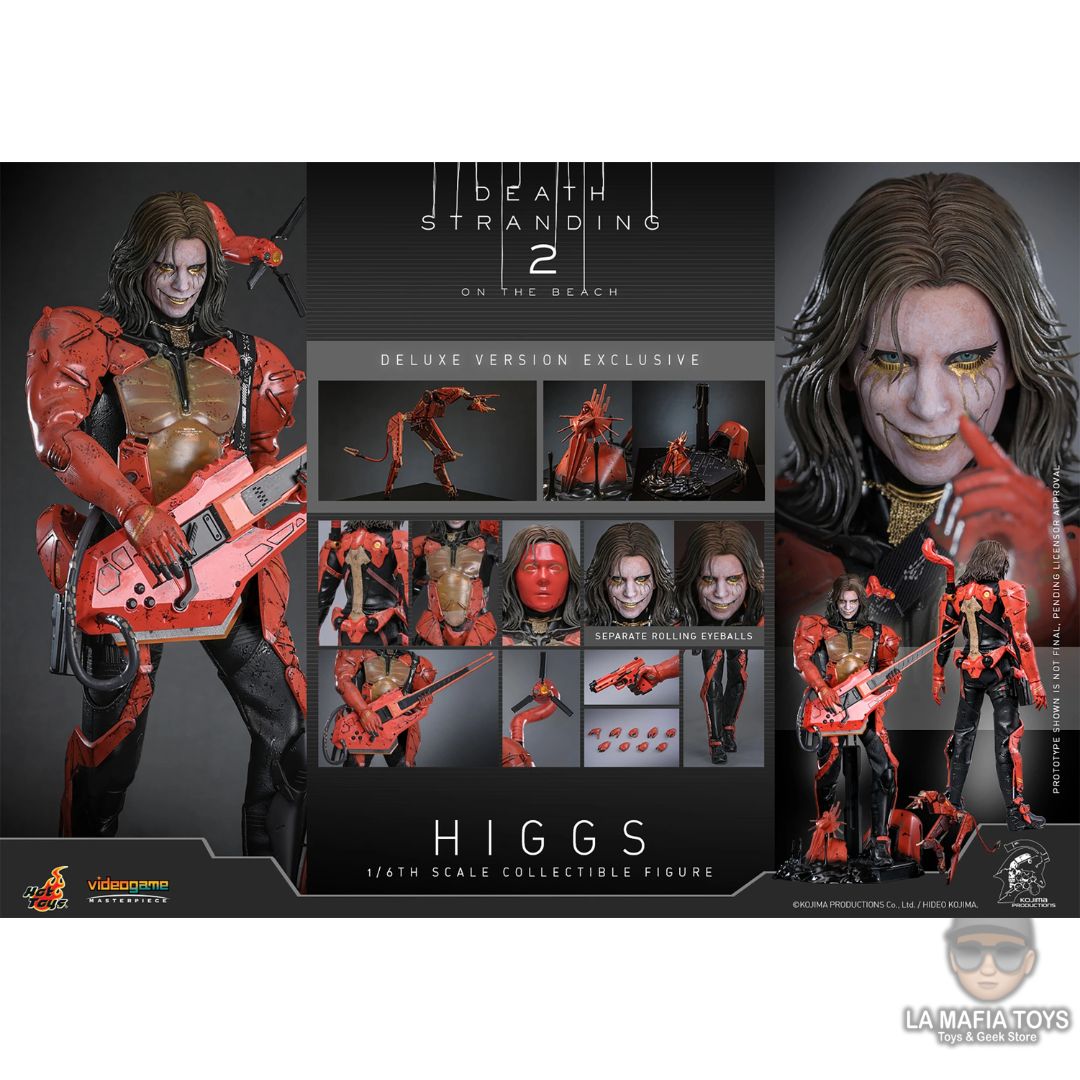 Hot Toys Higgs (Deluxe Version) Death Stranding 2: On the Beach