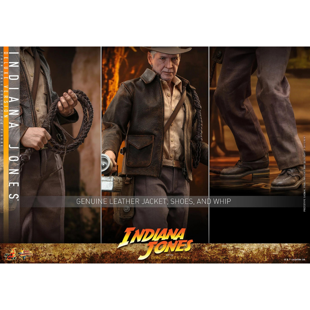 Deluxe Version Sideshow Indiana Jones Hot Toys Figure 
