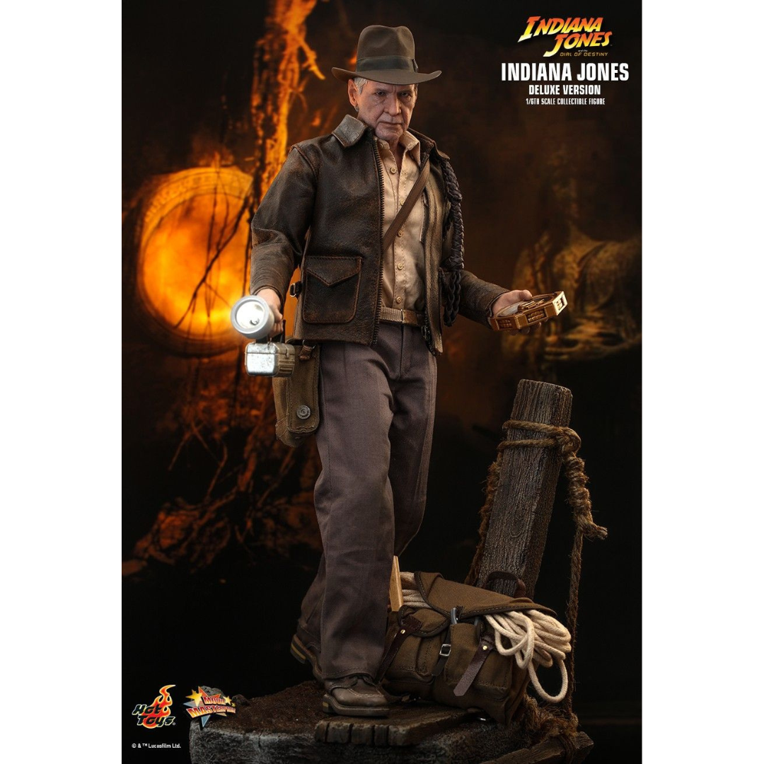 Indiana Jones Deluxe Version Hot Toys Dirl Of Destiny Sideshow 