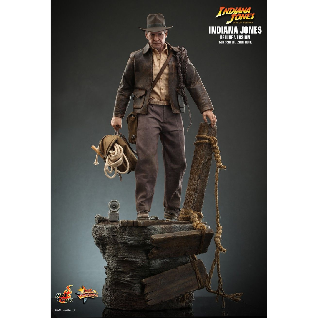 Indiana Jones Hot Toys Deluxe Version Sideshow Figure