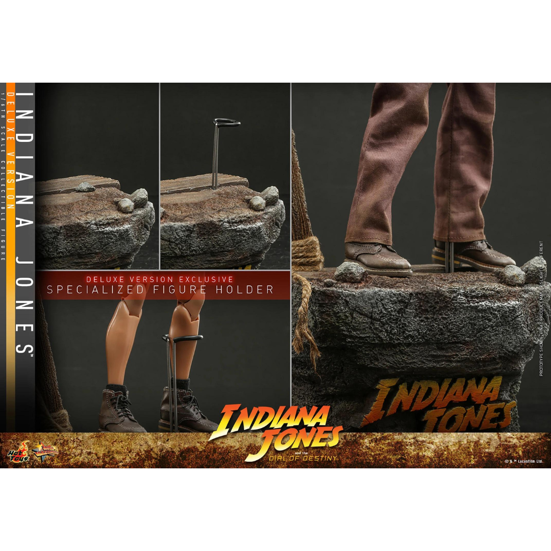 Hot Toys Indiana Jones Figure Sideshow Deluxe Version