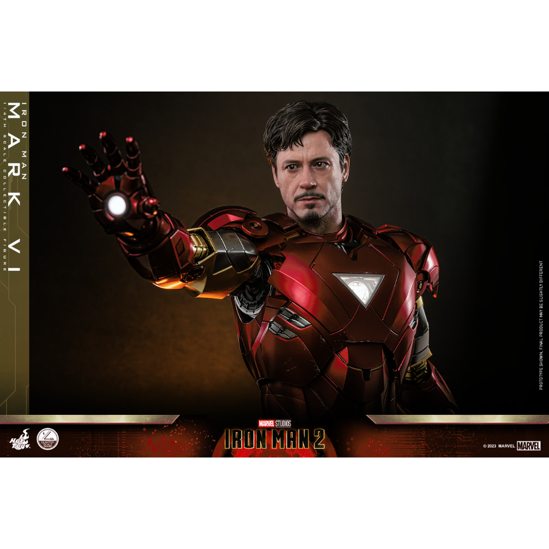 Marvel Sideshow Iron Man 2 Mark VI Hot Toys 