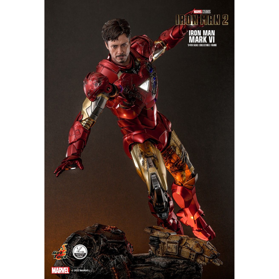 Sideshow Marvel Mark VI Hot Toys Iron Man 2