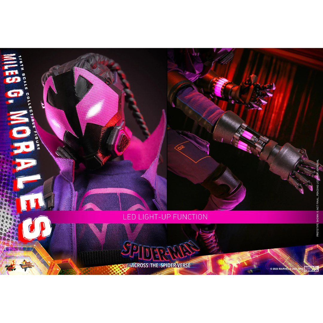 Figure Sideshow Miles Morales Hot Toys Spider Across The Verse