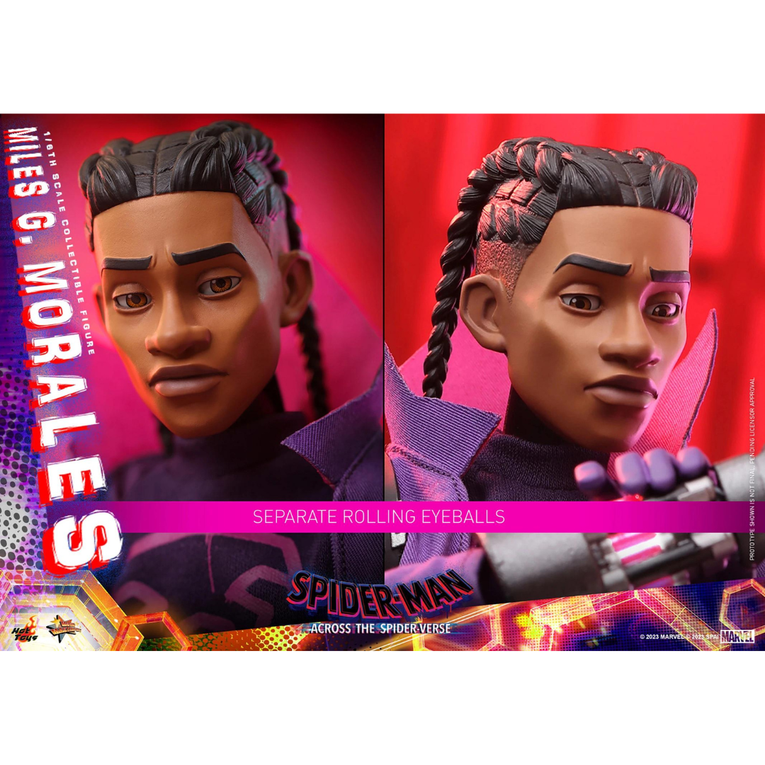 Hot Toys Miles G Morales Across The Spider Verse Sideshow Marvel