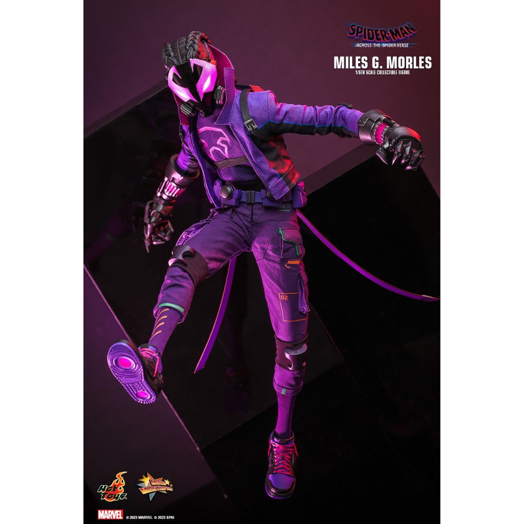 Hot Toys Miles Morales Marvel Sideshow Spider Across The Verse Figure